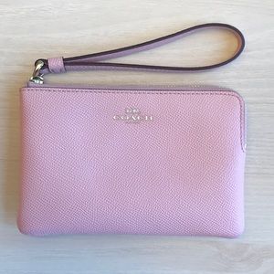 Baby Pink Coach Wristlet